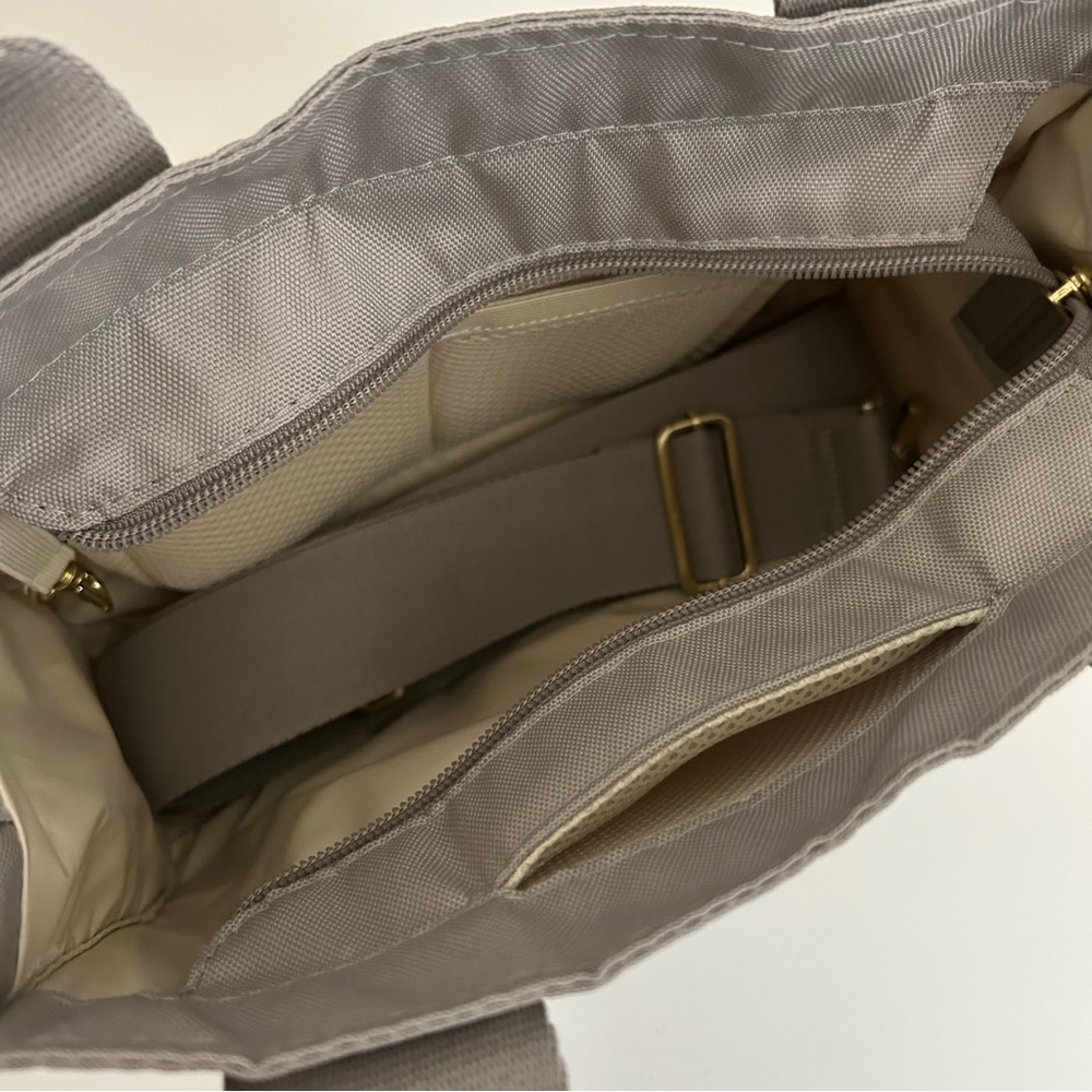 Canvelle X-Small Boxy Crossbody Tote Grey - Picture 11 of 13